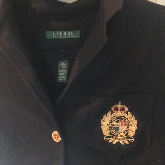 Ralph Lauren Black Blazer - Picture 2 of 2